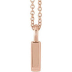 Engravable Lock Necklace or Pendant