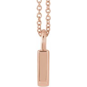 Engravable Lock Necklace or Pendant