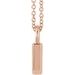 Engravable Lock Necklace or Pendant