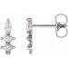 Marquise Bar Earrings
