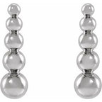 Graduated Ball Earrings