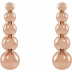 Graduated Ball Earrings