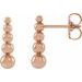 Graduated Ball Earrings