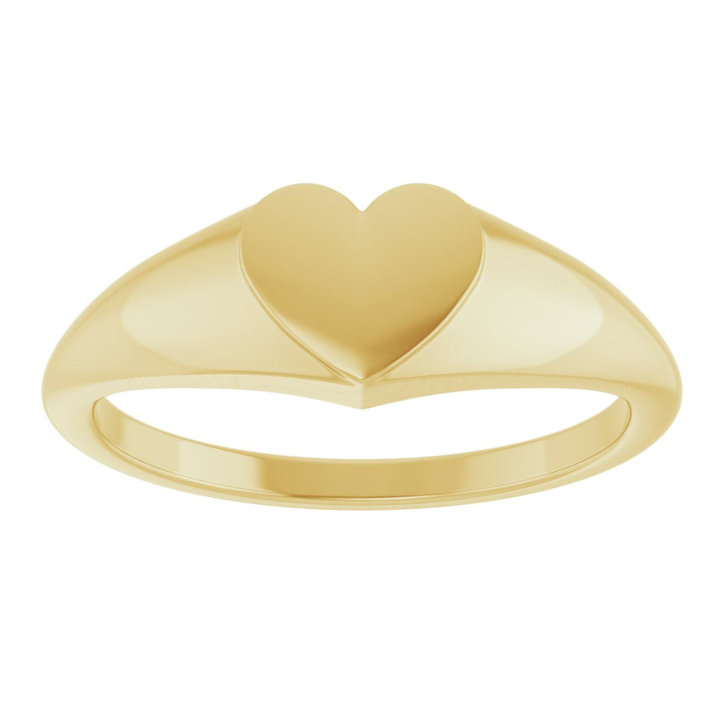 Heart Signet Ring