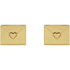 Heart Envelope Earrings