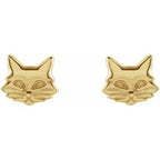 Tiny Cat Earrings