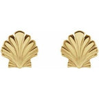 Tiny Shell Earrings