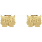 Tiny Owl Earrings