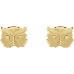 Tiny Owl Earrings