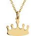 Tiny Posh® Crown Necklace