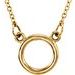 Tiny Posh® Circle Necklace