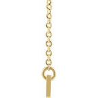 Engravable Bar Necklace