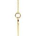 Engravable Broken Heart Necklace or Pendant