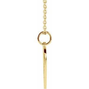 Engravable Broken Heart Necklace or Pendant