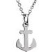 Tiny Posh® Petite Anchor Necklace