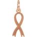 Posh Mommy® Breast Cancer Awareness Ribbon Charm/Pendant