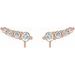Graduated Ear Climber Top