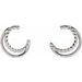 Front Facing Hoop Earrings