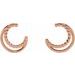 Front Facing Hoop Earrings