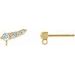 Graduated Ear Climber Top