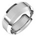 Beveled-Edge Comfort-Fit Flat Band
