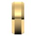 Beveled-Edge Comfort-Fit Flat Band