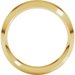 Beveled-Edge Comfort-Fit Flat Band