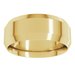 Beveled-Edge Comfort-Fit Flat Band