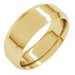 Beveled-Edge Comfort-Fit Flat Band