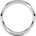 Beveled-Edge Comfort-Fit Flat Band