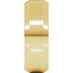 Beveled-Edge Comfort-Fit Flat Band