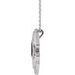 Bezel-Set Geometric Necklace or Pendant