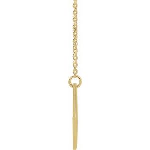 Engravable Medical Identification Necklace