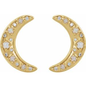 Crescent Moon Earrings