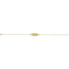 Engravable Curved Bar Bracelet