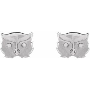 Tiny Owl Earrings
