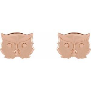 Tiny Owl Earrings