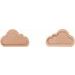 Tiny Cloud Earrings