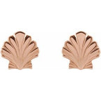 Tiny Shell Earrings