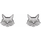 Tiny Cat Earrings