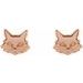 Tiny Cat Earrings