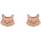 Tiny Cat Earrings