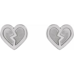 Tiny Heart Earrings