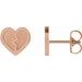 Tiny Heart Earrings