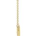 Petite Mommy Script Necklace or Center