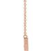 Petite Mommy Script Necklace or Center