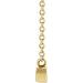 Petite Mama Script Necklace or Center