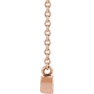 Petite Mama Script Necklace or Center