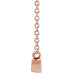 Petite Mama Script Necklace or Center