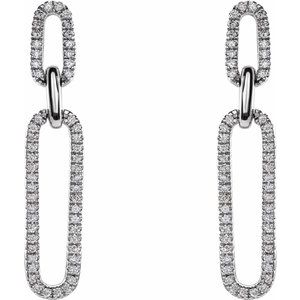 Link Accented Earrings